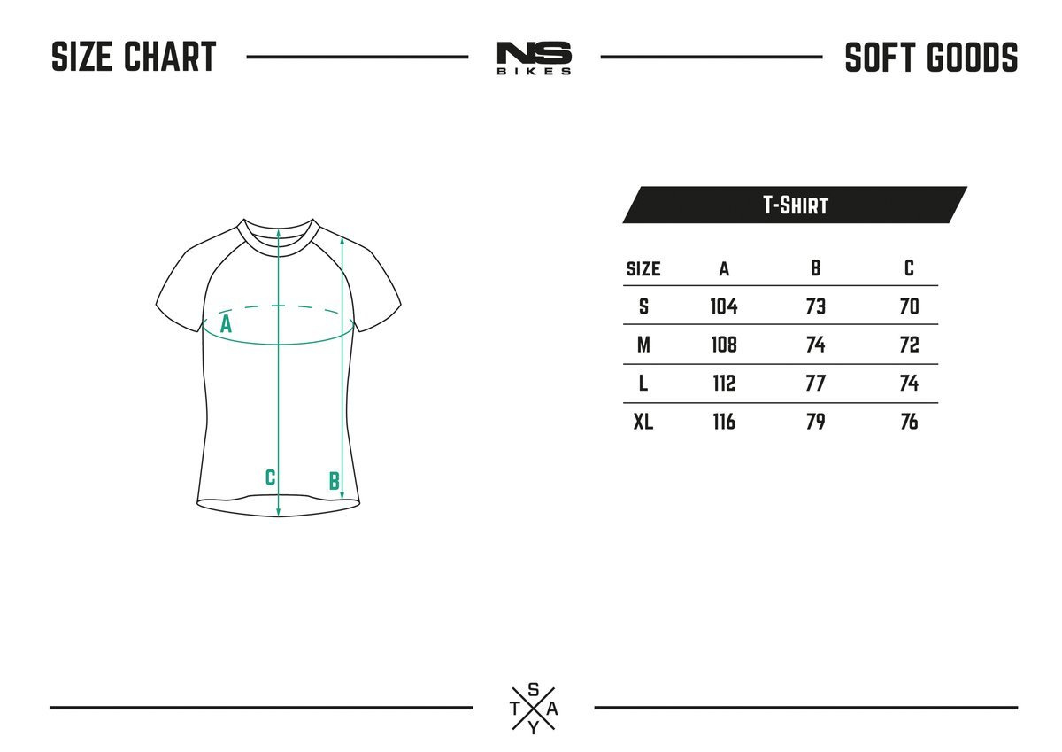 Koszulka NS Bikes Palm czarna