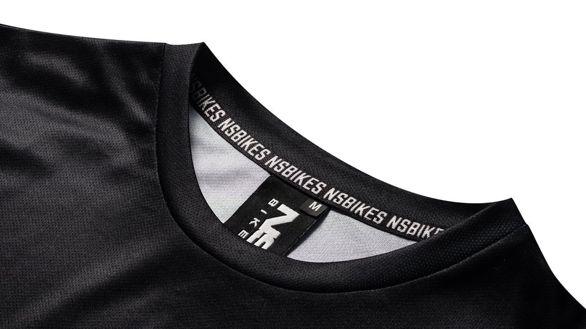 Jersey NS Bikes Gold Palm krótki