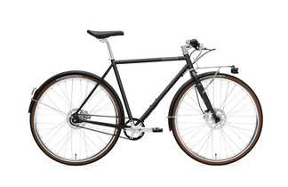 Rower Creme RISTRETTO BOLT CARBON GRAY 8s belt drive 28”