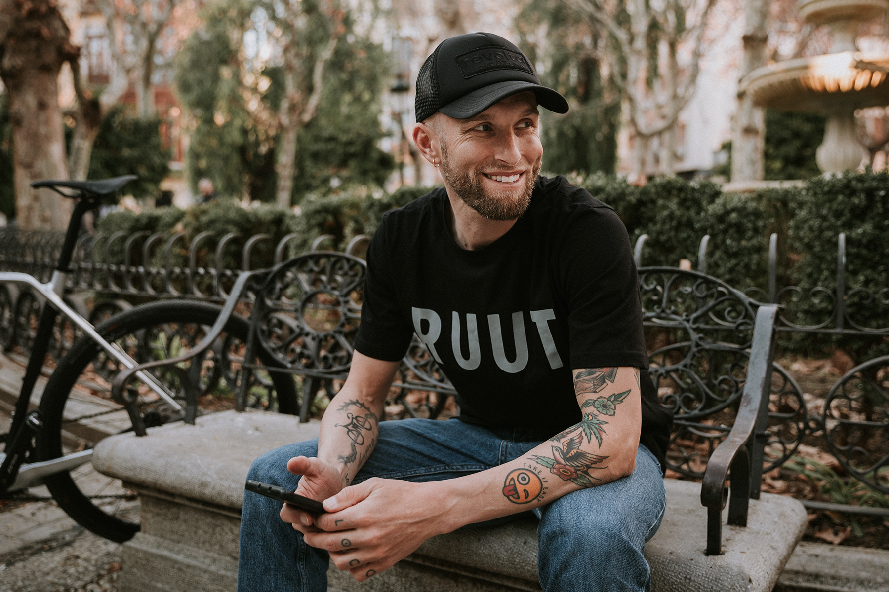 Koszulka Rondo Ruut Czarna