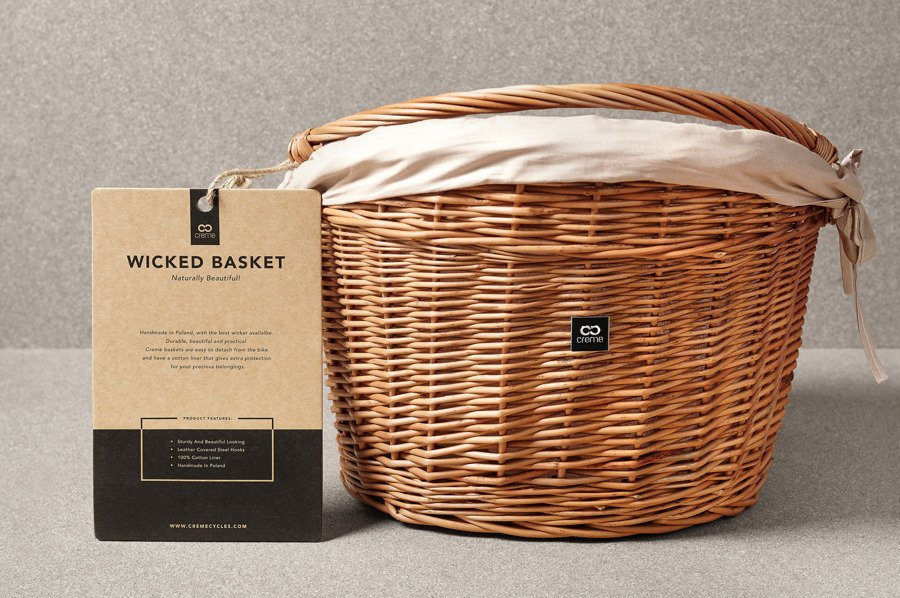 Koszyk na kierownicę Creme Small