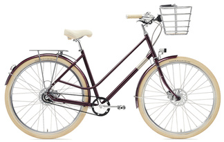 Rower Creme EVE 8 BURGUNDY BELT DRIVE 28''