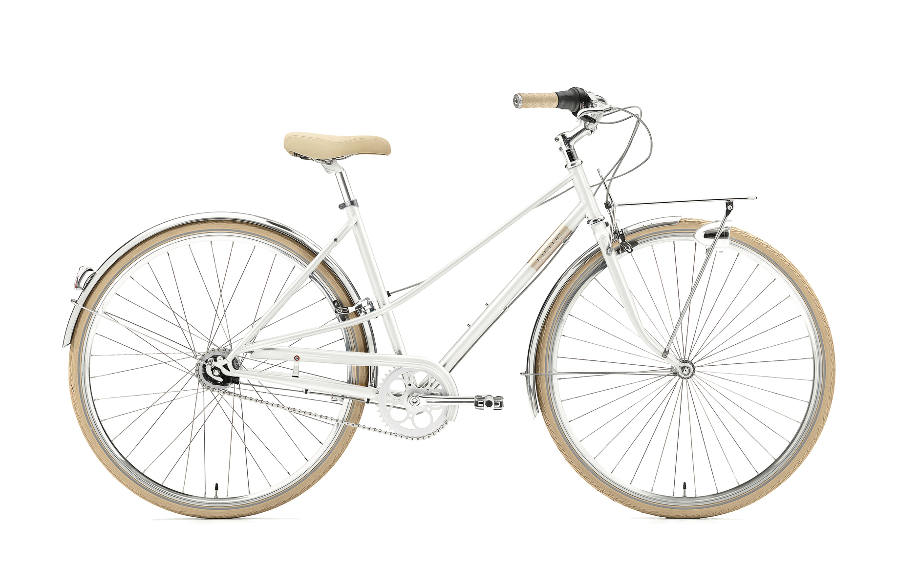 Rower Creme CAFERACER LADY SOLO PEARL WHITE 7s 28”